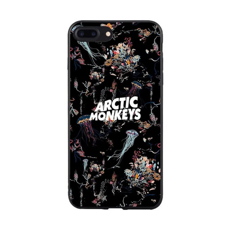 TPU Arctic monkeys предлагает роскошный черный ТПУ Мягкий силиконовый чехол для телефона для iPhone 11 11Pro 11ProMax X XR XS Max 8 8Plus 7 7Plus 6 6Plus 5 SE - Цвет: TPU