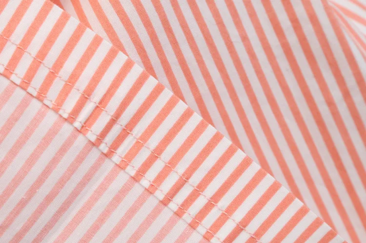 

Girl's O-neck Sleeveless Classical Stripes Design Single Button Decor Casual Fashion Dresses Girls Cotton A-line Top Dresses