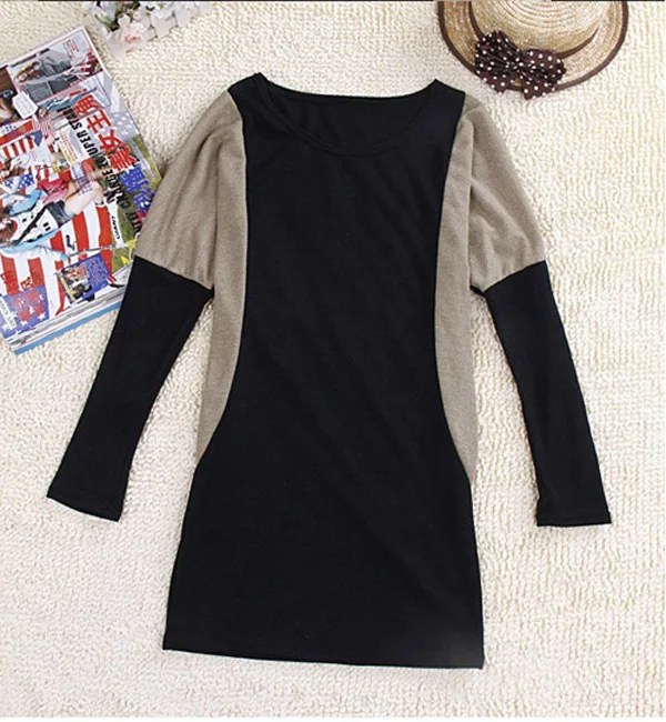 Плюс размер женский свитер новинка 2016 длинный рукав летучая мышь компьютерная