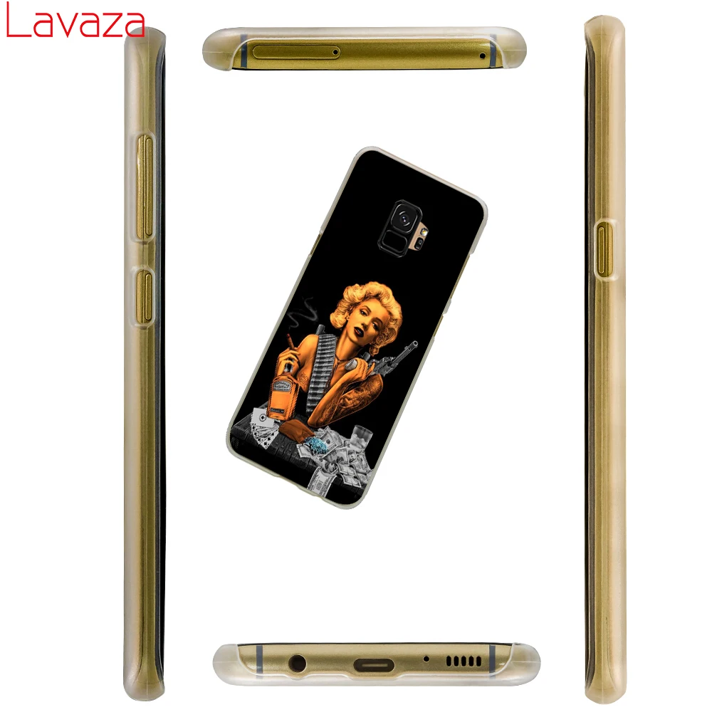 Жесткий чехол для телефона Lavaza FaceB nvnvn Marilyn Monroe Samsung Galaxy A10 A30 A40 A50 A70 M10 M20