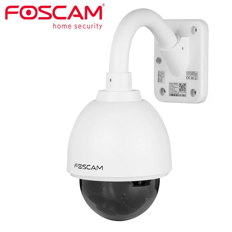 Foscam FI9828P Беспроводной Открытый PTZ IP купольная Камера 3x Zoom 960 P 70 градусов 60 Sec