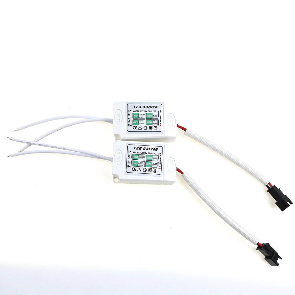 LED External Driver AC85-265V TO DC3-11V (1-3)x1W 3W Lamp Light Power Supply Lighting Transformers for ceiling light spotlight | Лампы и