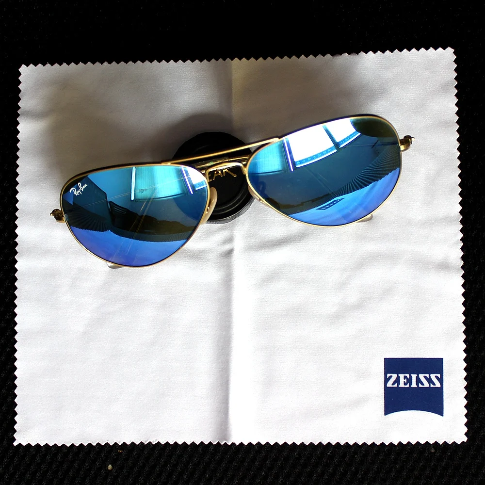 zeiss professional microfiber cloth for lens cleaning eyeglass lenses sunglasses camera lenses cell phone laptop free global shipping