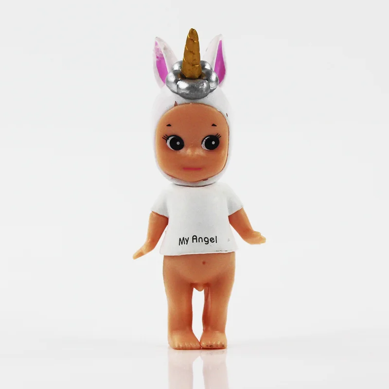 4 шт./лот Sonny Angel Unicorn Cupid Мультяшные животные кролик лошадь кукла торт игрушки