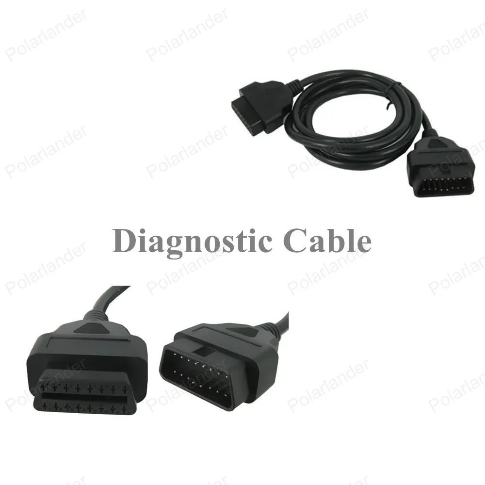 

High Quality 2016 New 1.5M Long 16Pin OBD2 Extension Cable ConnectorCar Scanner Cable Car Diagnostic Cable