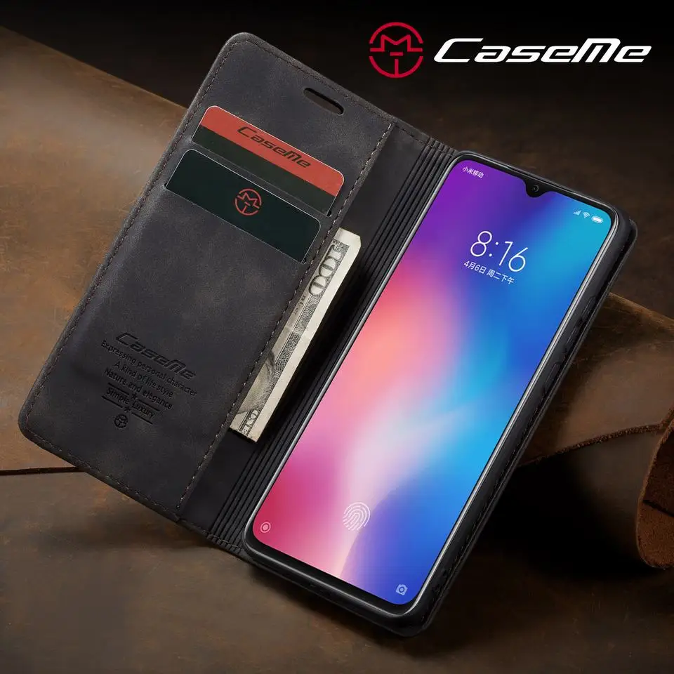 Чехол mi 9 для Xiaomi mi 9T Pro mi 9t флип Матовый кожаный бумажник держатель для карт роскошный Магнитный чехол для сотового телефона s On xaomi mi 9