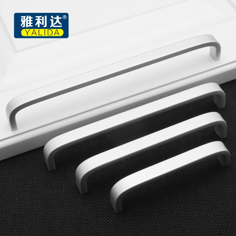 Мин наряд простой современный Европейский пространство алюминиевая ручка шкаф