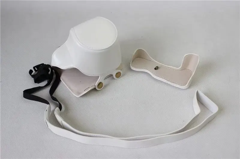 Новинка чехол из искусственной кожи для камеры Canon EOS M6 EOSM6 EOSM 6 15 45 мм объектива с