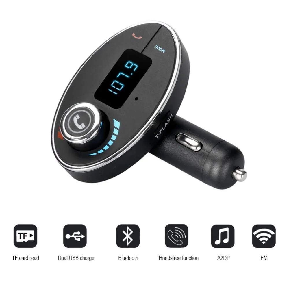 Автомобильный fm-передатчик BT-C1 громкой связи беспроводной Bluetooth LCD MP3-плеер