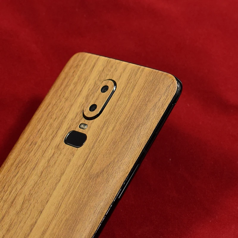 Для 1 + 6 6T деревянная Защитная пленка для Oneplus задней панели телефона наклейка