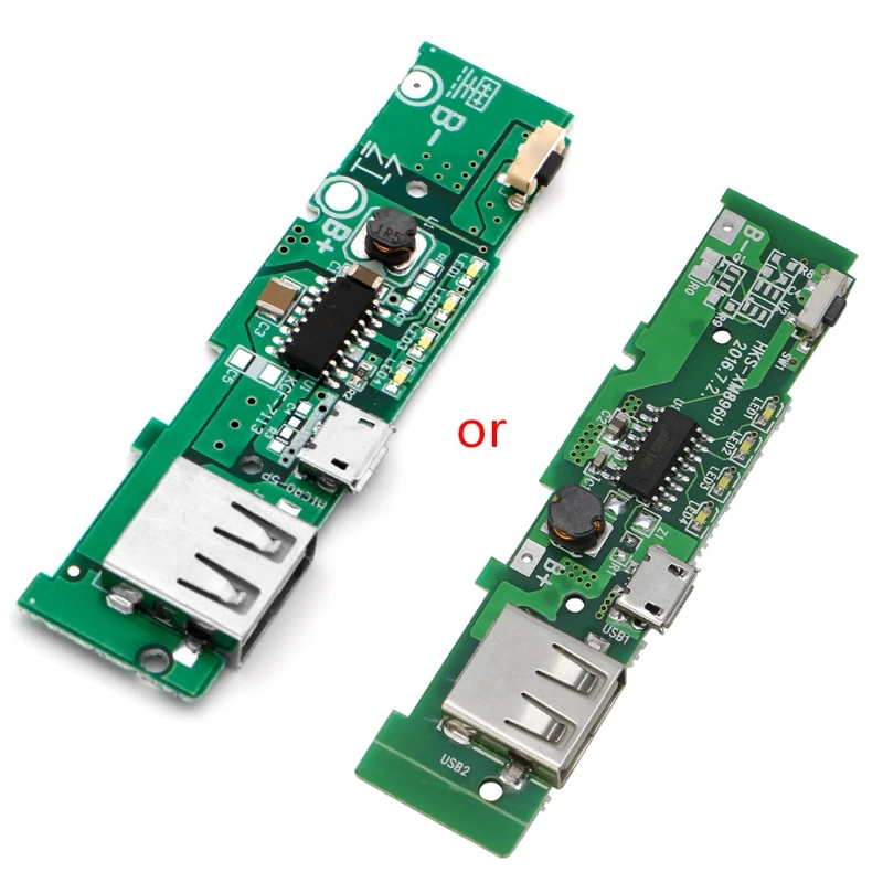 1 шт. USB 5 В 2A банк питания для мобильного телефона зарядное устройство PCBA плата модуль для 18650 батареи