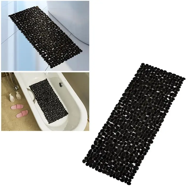 1 шт. коврик для ванной Антибактериальный Быстросохнущий в форме гальки душа