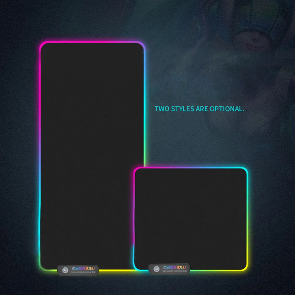 Негабаритный светящийся ультратонкий RGB клавиатура большой Универсальный