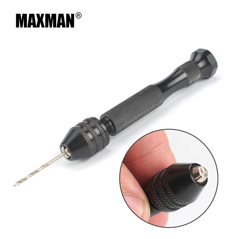 Миниатюрный ручной алюминиевый сверлильный патрон MAXMAN 0 3-3 2 мм микро инструмент