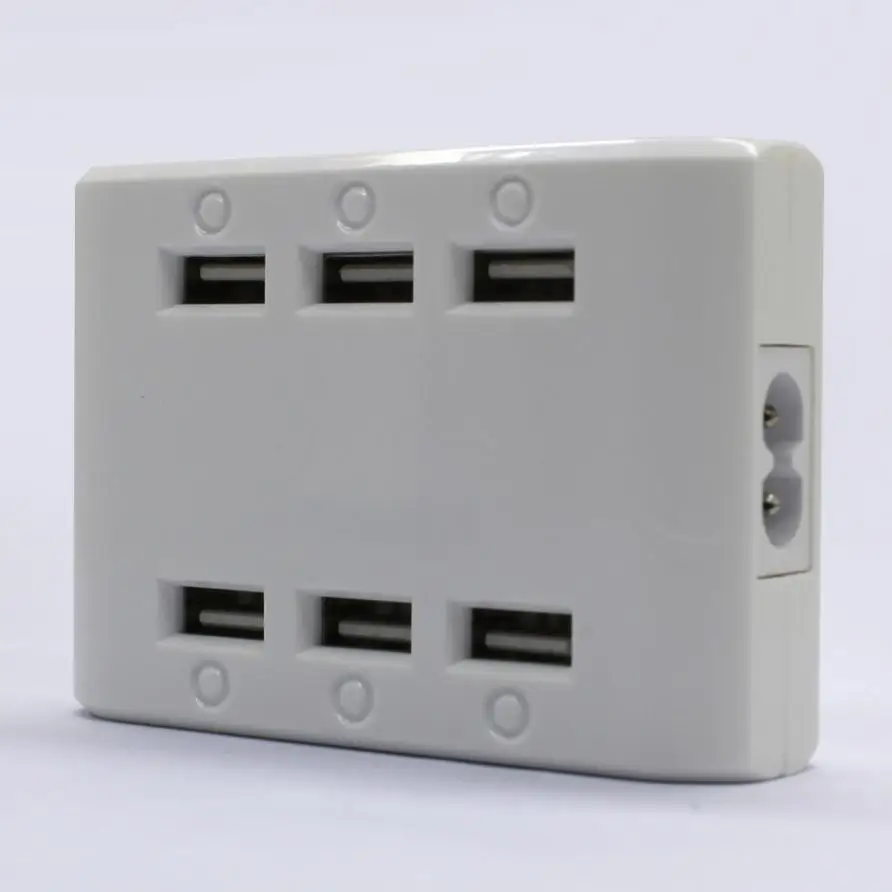Hiperdeal новый супер скорость USB 6 порт портативное зарядное устройство сплиттер