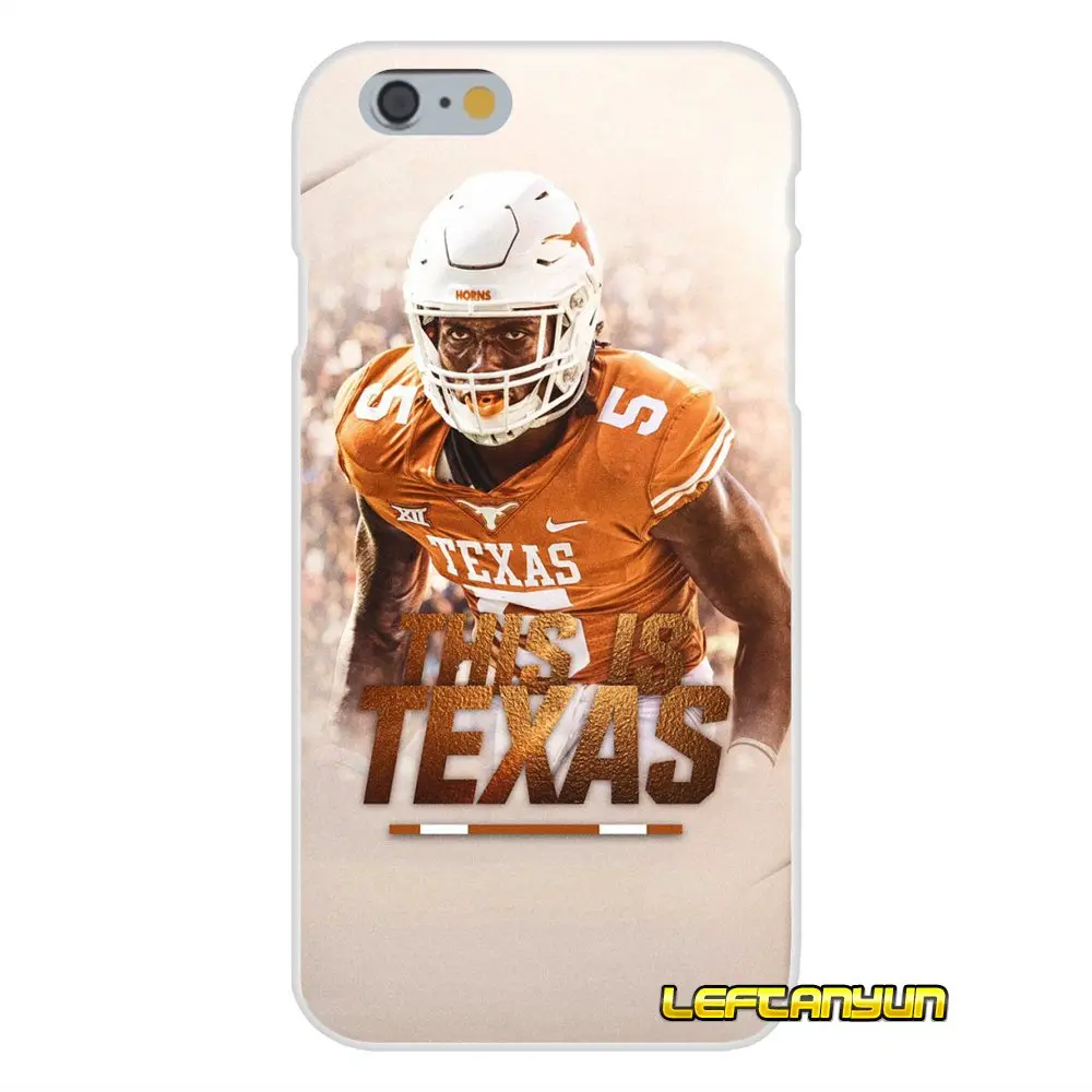 Texas Longhorns футбольные аксессуары чехлы для телефонов Huawei P Smart Mate Y6 Pro P8 P9 P10 Nova P20 Lite