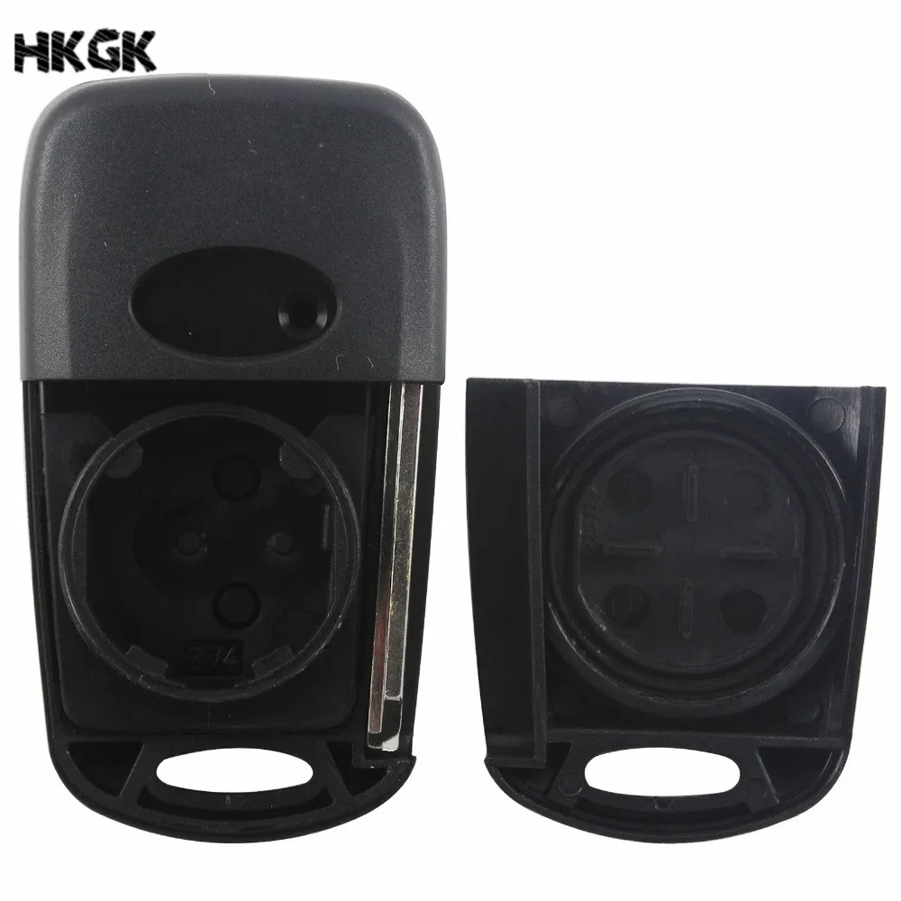 Складной чехол с 3 кнопками для автомобильного ключа пульта Hyundai Solaris Accent Tucson l10 l20