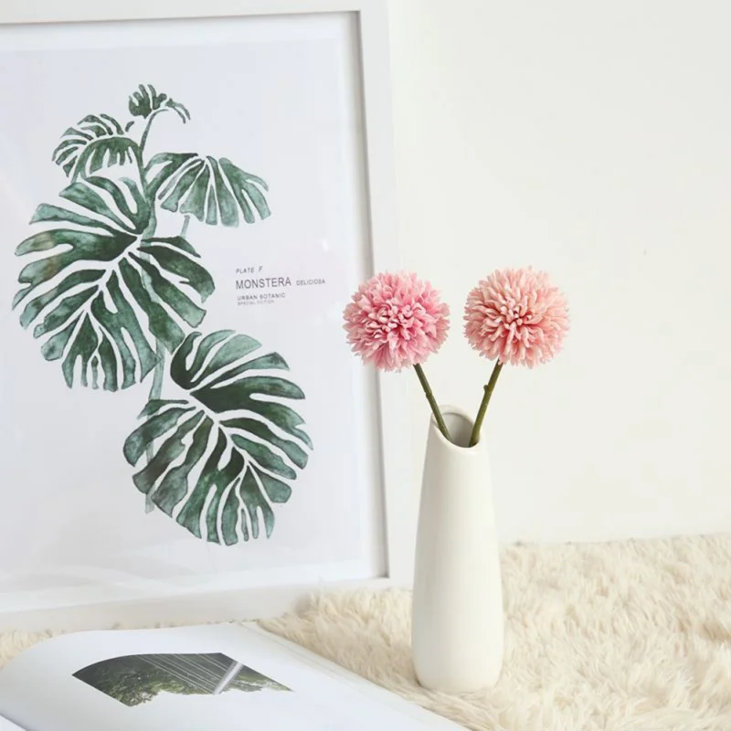 Искусственный шар Цветок Одуванчик одна голова колючий искусственный цветок