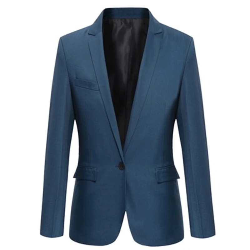 Новый Мужской приталенный Блейзер весна-осень мужская куртка пальто 5XL 6XL