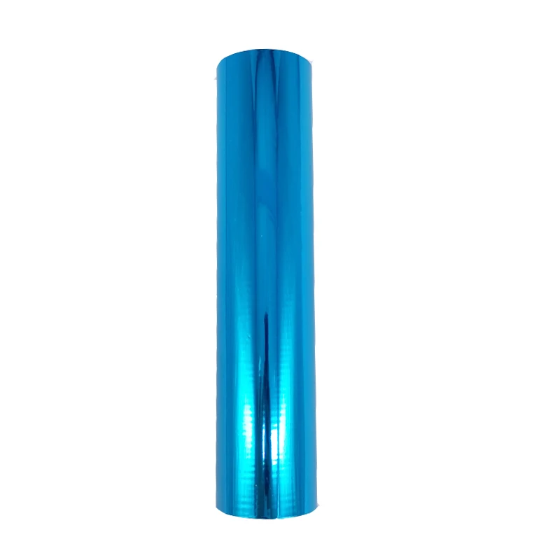 Light Bule 80 м/рулон золотого и серебряного горячего тиснения фольги рулоны бумаги для ламинатора ламинирования теплопередачи на лазерном принтере Diy карты крафт бумаги - Цвет: Light Bule