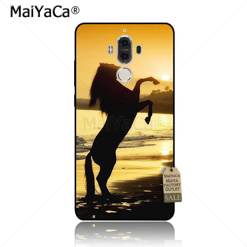 MaiYaCa runing horse в продаже! Роскошный классный чехол для телефона Huawei p20 pro p9 p10 plus mate9 10