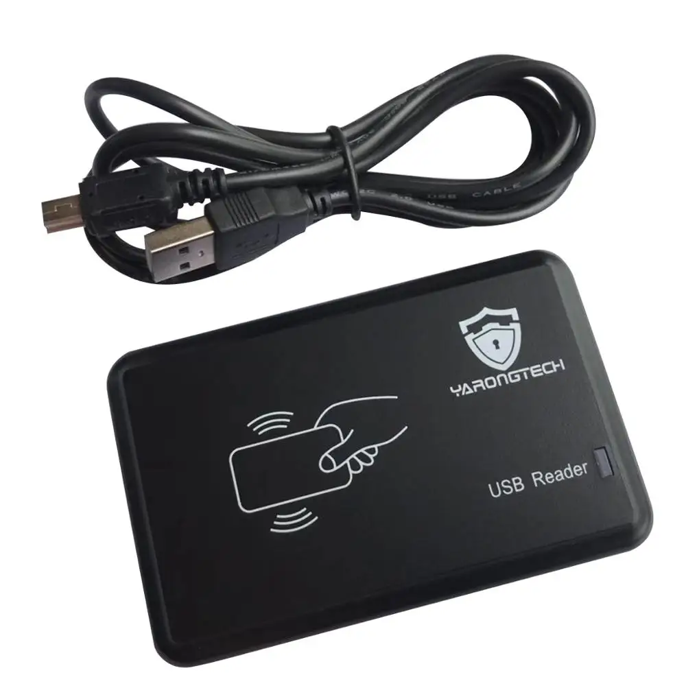 Высокое качество 13 56 МГц новый черный считыватель карт безопасности RFID USB IC