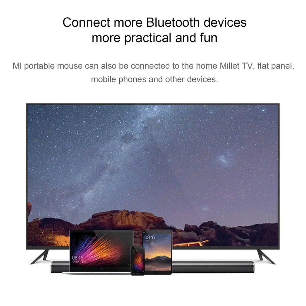 Оригинальная Xiaomi mi, беспроводная мышь, портативные игровые мыши, Alu mi nium, сплав ABS, 2,4 ГГц, Wi-Fi, Bluetooth, 4,0, управление