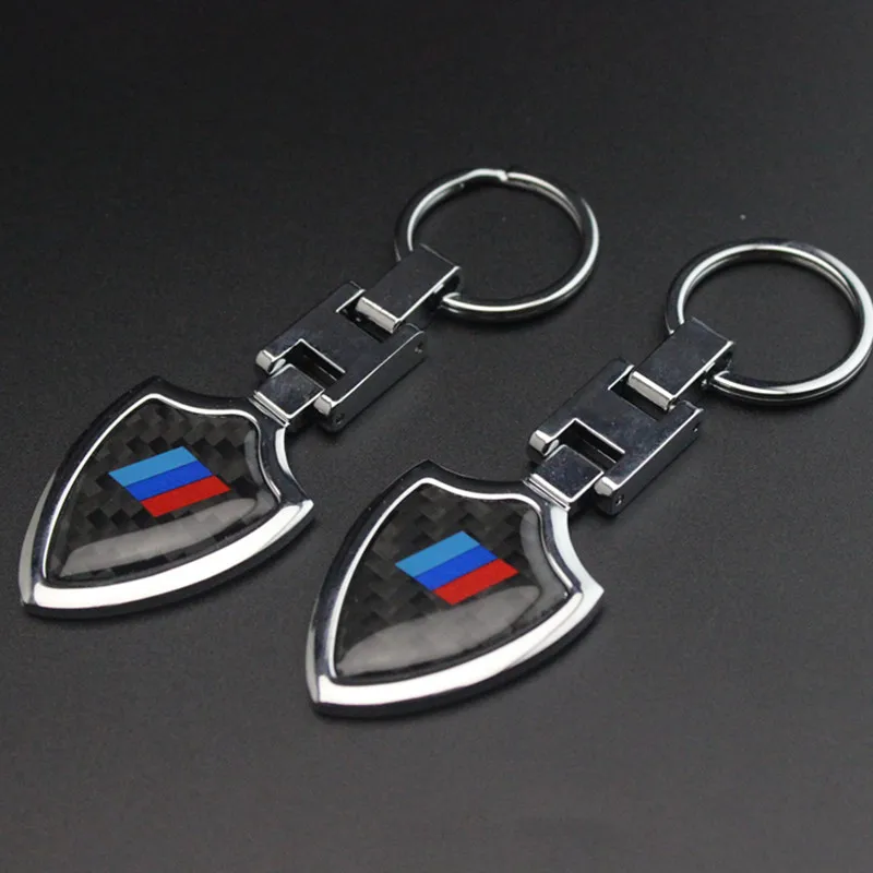 1 шт. новый брелок из углеродного волокна для BMW M Power 2 3 5 7 серия X1 X3 X4 X5 X6 E90 F10 M1 M3 M5 F20