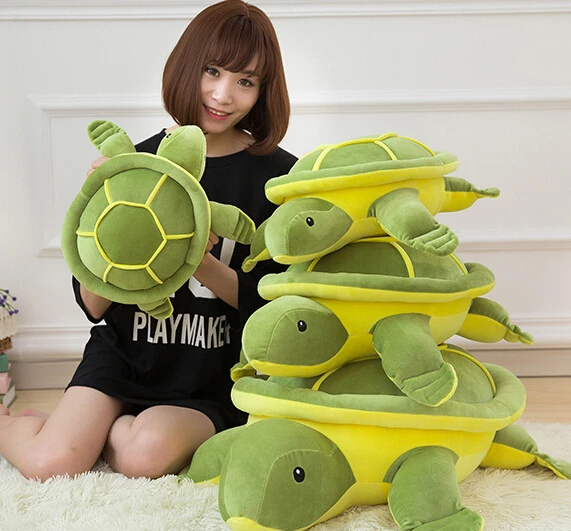 

1pc 40cm 50cm cartoon tortoise sea turtle funny soft plush doll hold pillow cushion creative stuffed toy girl romance gift