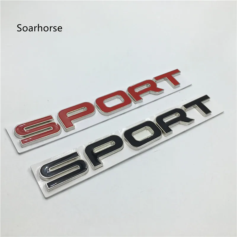 Soarhorse для Land Rover Range Sport Hse Supercharged металлический задний багажник логотип