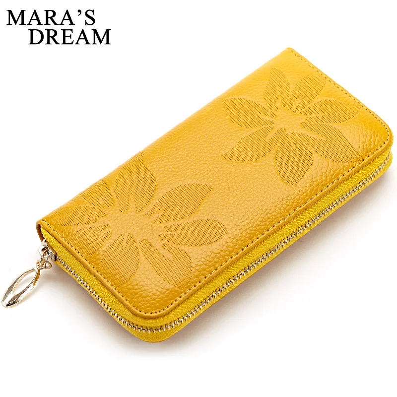 Женские кошельки Mara's Dream кошелек из натуральной кожи для iPhone 6S/6 Plus Длинный