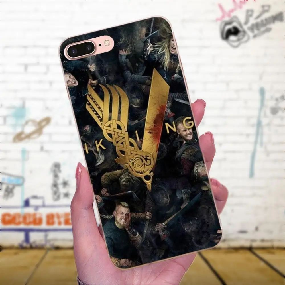 Серия Vikings для Huawei P7 Honor 4C 5A 5C 5X 6 6C 6A 6X 7 7X 8 9 V8 V10 Y3II Y5II Y6II G8 Play Lite TPU Luxury | Мобильные