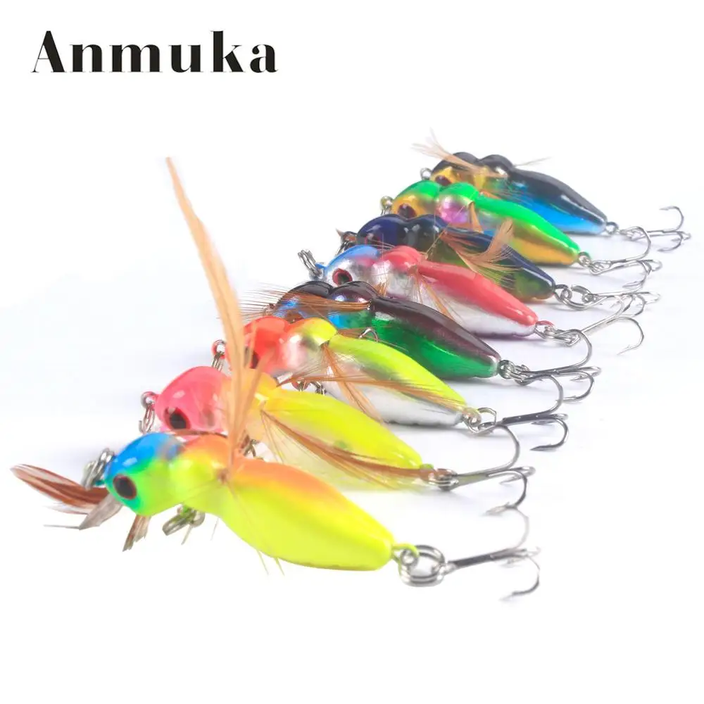 1pcs Mini Minor 3.4g/4.5cm insect fishing grass carp cockroach bionic bait | Спорт и развлечения