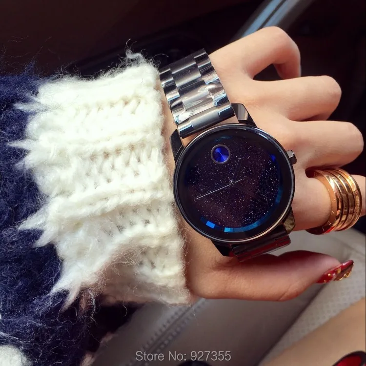 Высококачественные роскошные женские часы с кристаллами золотым платьем модный