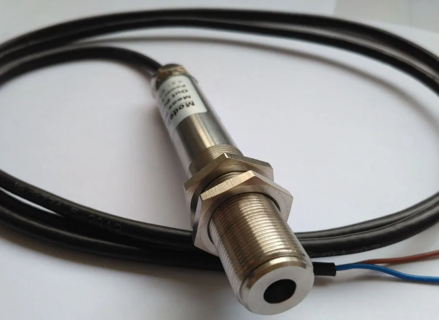 Встроенный инфракрасный термометр RS485 датчик температуры с протоколом Modbus M18 * 113