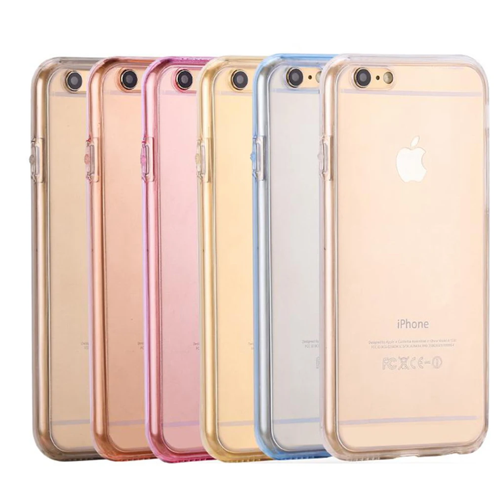 360 силиконовый чехол для телефона iPhone 7 8 Plus X S Max XR 6 6S мягкий полный Samsung Galaxy S10 S8 S9 Note