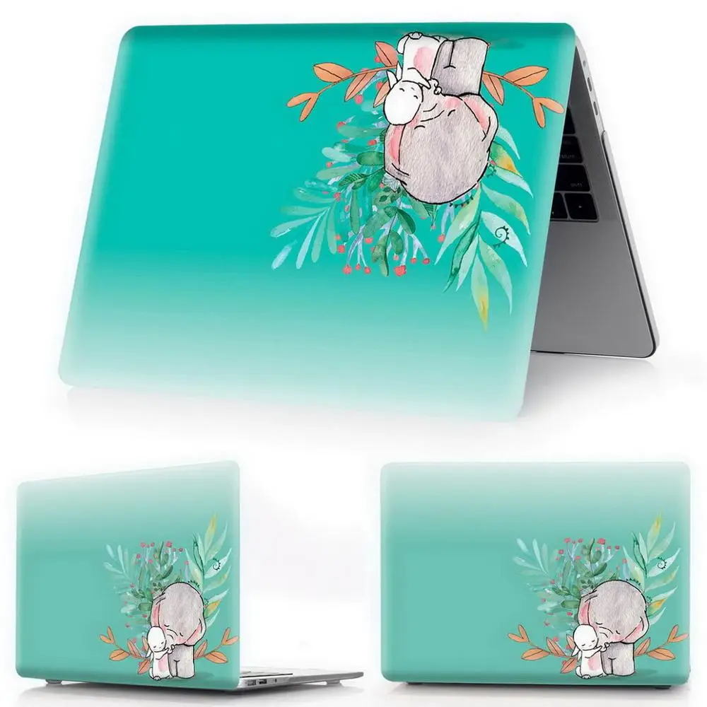 Для Macbook New Air Pro 13 15 стилус чехол для ноутбука Mac Book Air Pro retina 11,6 12 13,3 15," Маленькая картина с животными - Цвет: Dong Wu D7-3