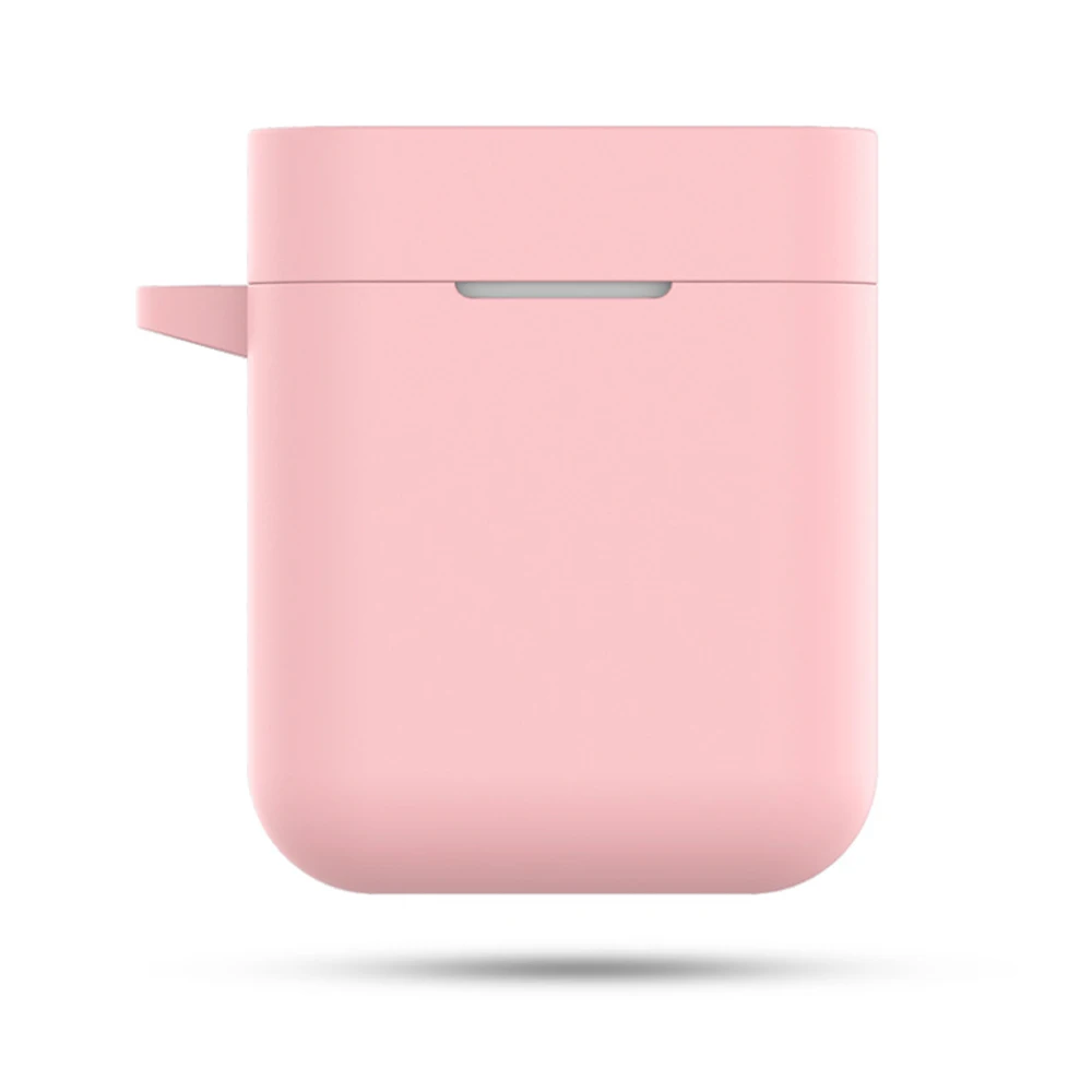 Pink Мягкий чехол для наушников Xiaomi Airdots Pro Air беспроводная гарнитура защитный чехол для Xiaomi Air TWS гарнитура аксессуары Coque - Цвет: Pink