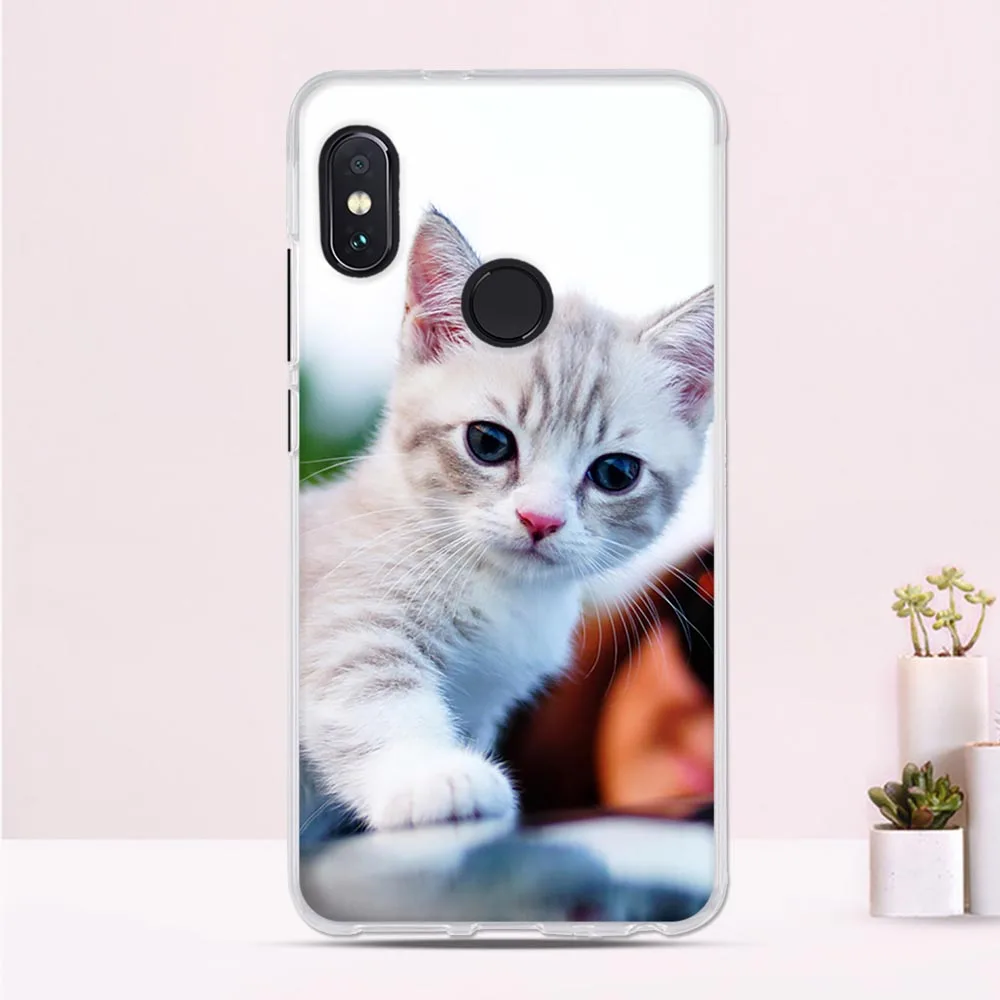 Чехол для Xiaomi Redmi Note 5 силиконовый чехол 99 &quotс милым принтом кота чехлы телефонов