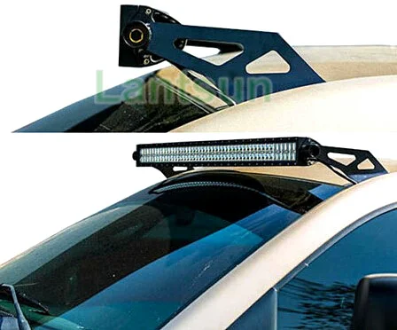 Один комплект 50 дюймов прямые светодиодный светильник кронштейна крыши для dodge ram