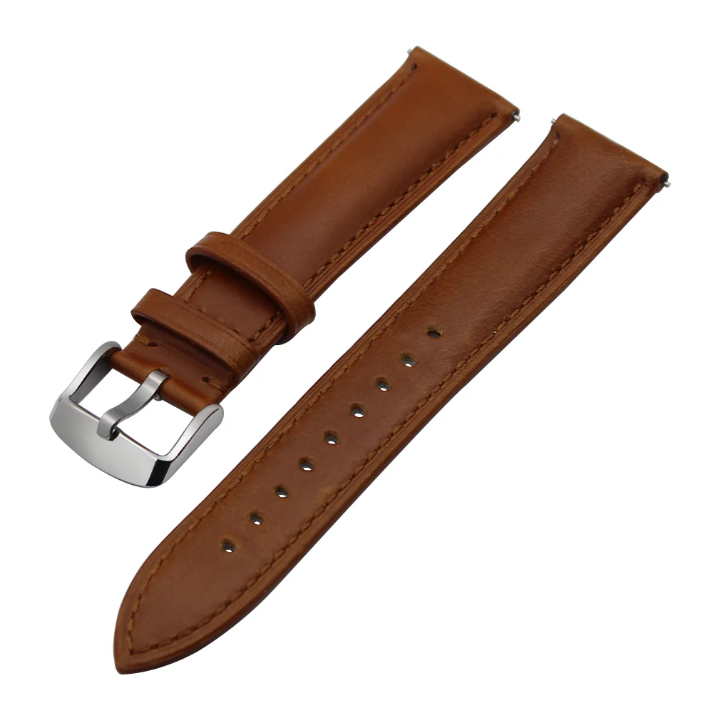 Ремешок для часов Crazy Horse из натуральной кожи быстросъемный ремешок Gear S2 Classic R732 R735
