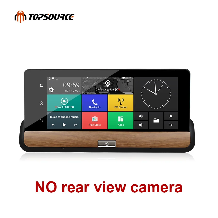 TOPSOURCE 3G 7 &quotAndroid 5 0 Автомобильный GPS навигатор DVR Dash камера грузовик Bluetooth Full HD 1080P