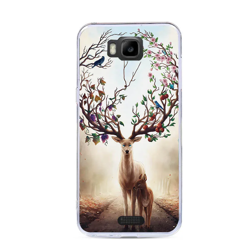 J&ampR Pattern Phone Case For Huawei Y541 y560-u02Silicone Soft TPU Cover for Honor Bee y541 y541-u02/Y5C Cases |