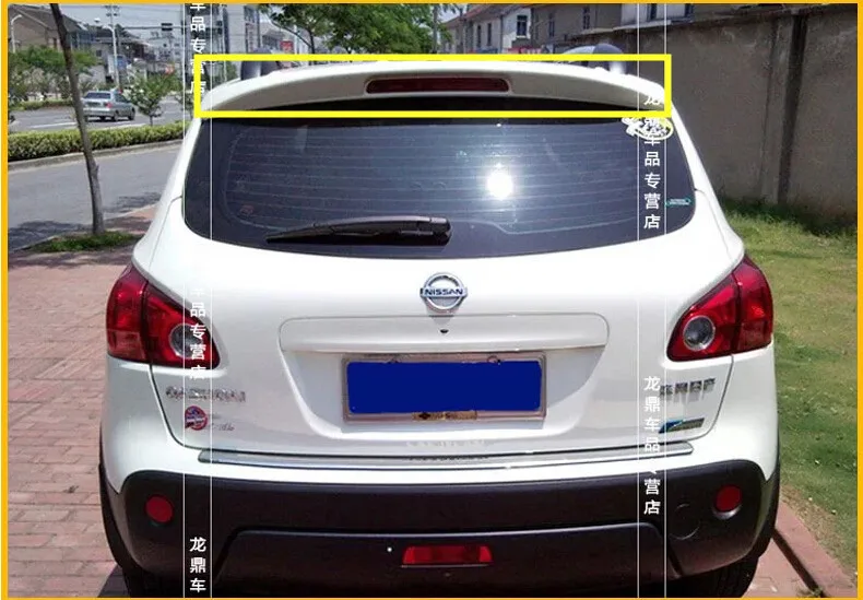 Спойлер для Qashqai 2008.2009.2010.2011.2012.2013 высокое качество заднее крыло Спойлеры крышка