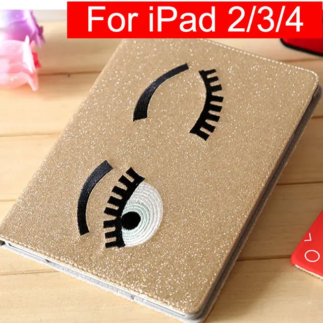 Gold1 for ipad 234 XMXCZKJ милые блестящие чехол для iPad 2/3/4 Air Air2 9,7 мини, на возраст 1, 2, 3, 4, чехол-книжка смарт-чехол из полиуретановой кожи чехол и функцией автоматической блокировки и разблокировки - Цвет: Gold1 for ipad 234