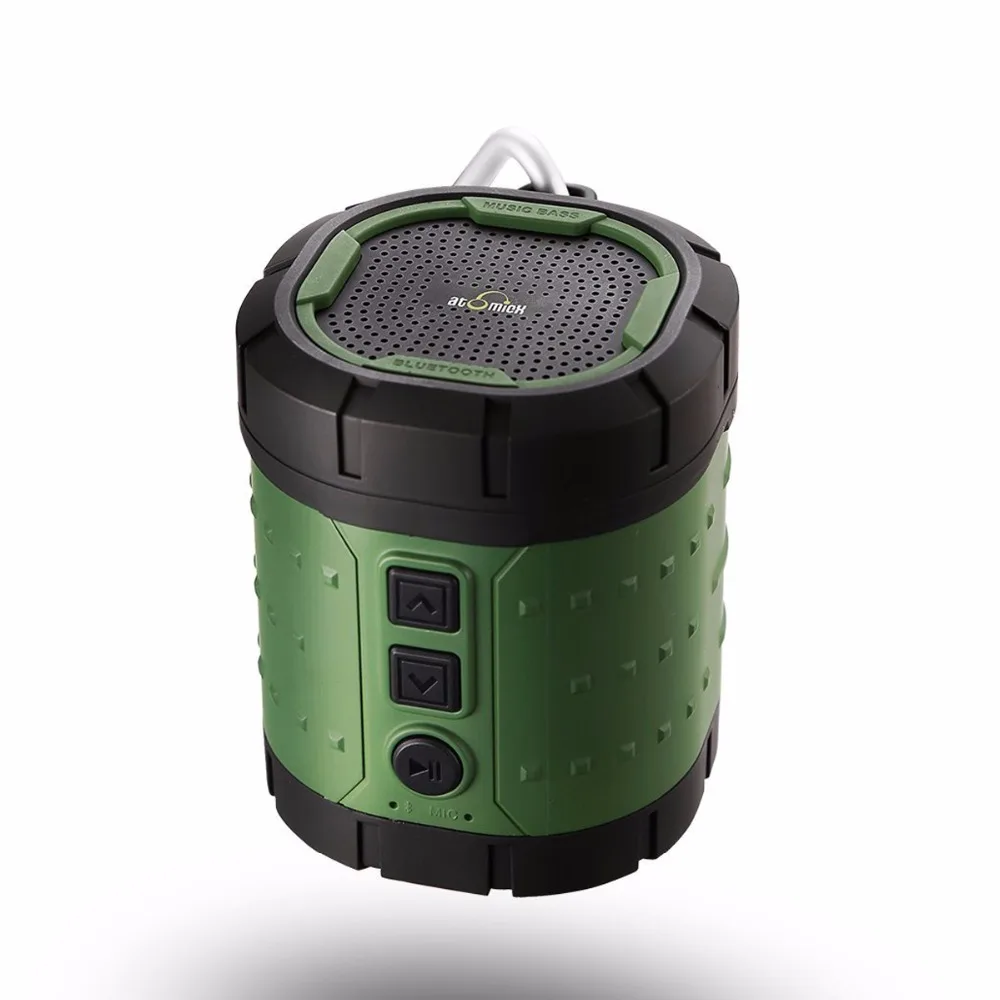 Ideausa мини Портативный Беспроводной Bluetooth 4.0 Динамик громкой связи с микрофоном