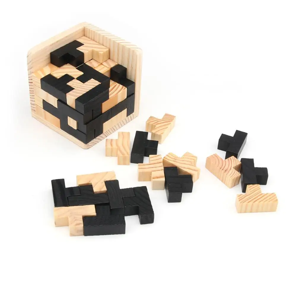 Прочный строительный блок деревянные образовательные игрушка блоки игра