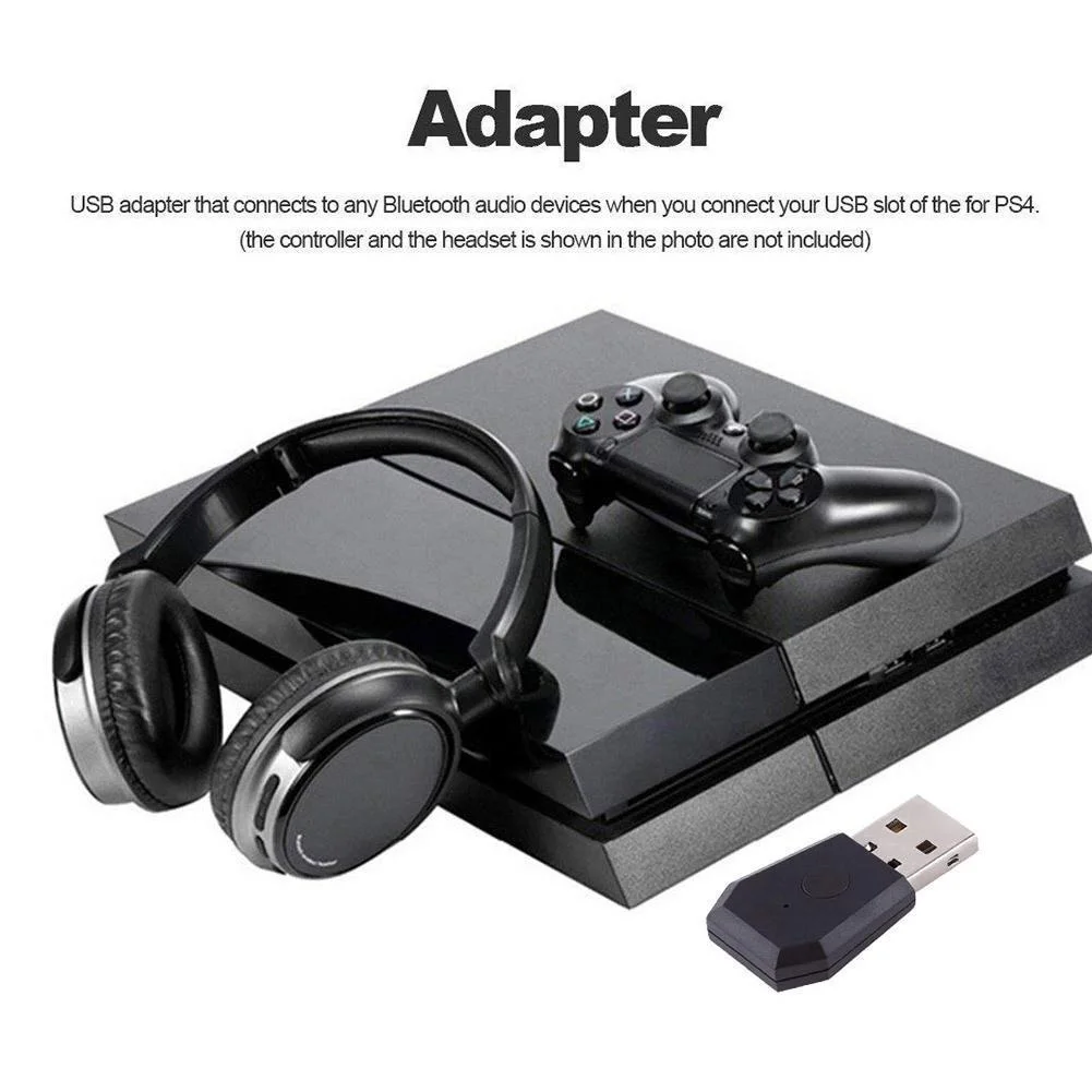 Для PS4 гарнитура беспроводной Gampad портативный bluetooth-адаптер приемник игровой