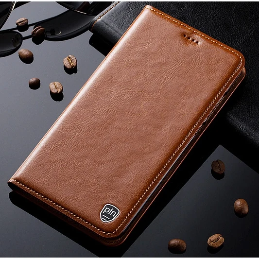 Coffee Для LG Google Nexus 5 D820 D821 E980 4,9" чехол из высококачественной натуральной кожи с откидной крышкой и подставкой Чехол для мобильного телефона+ Бесплатный подарок - Цвет: Coffee