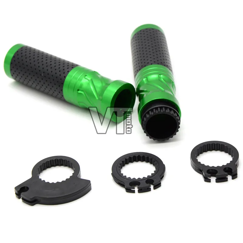 Мотоцикл CNC Универсальный 7/8 ''handlebar захваты Рук Захваты полые руль Для Kawasaki Z1000